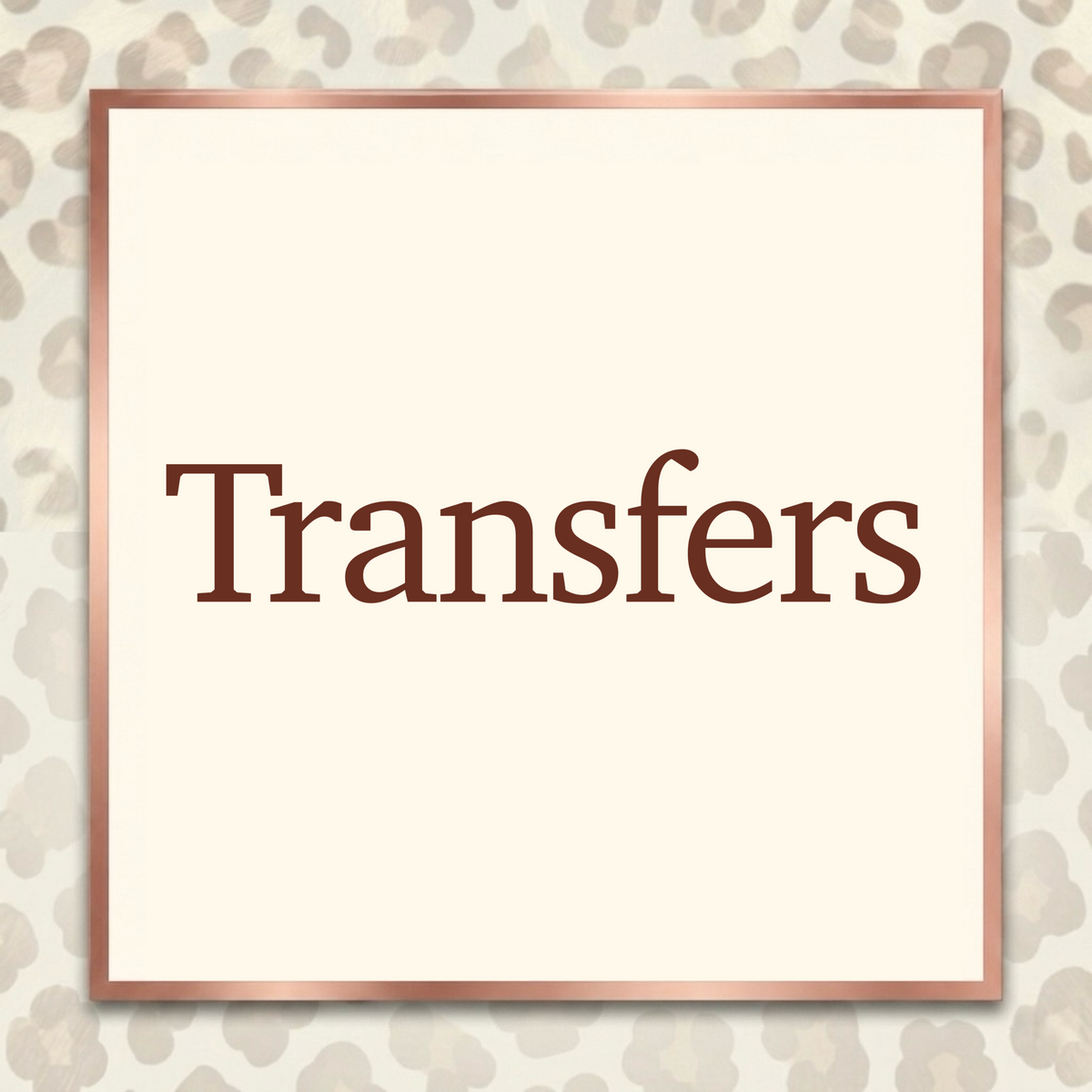 Transfers