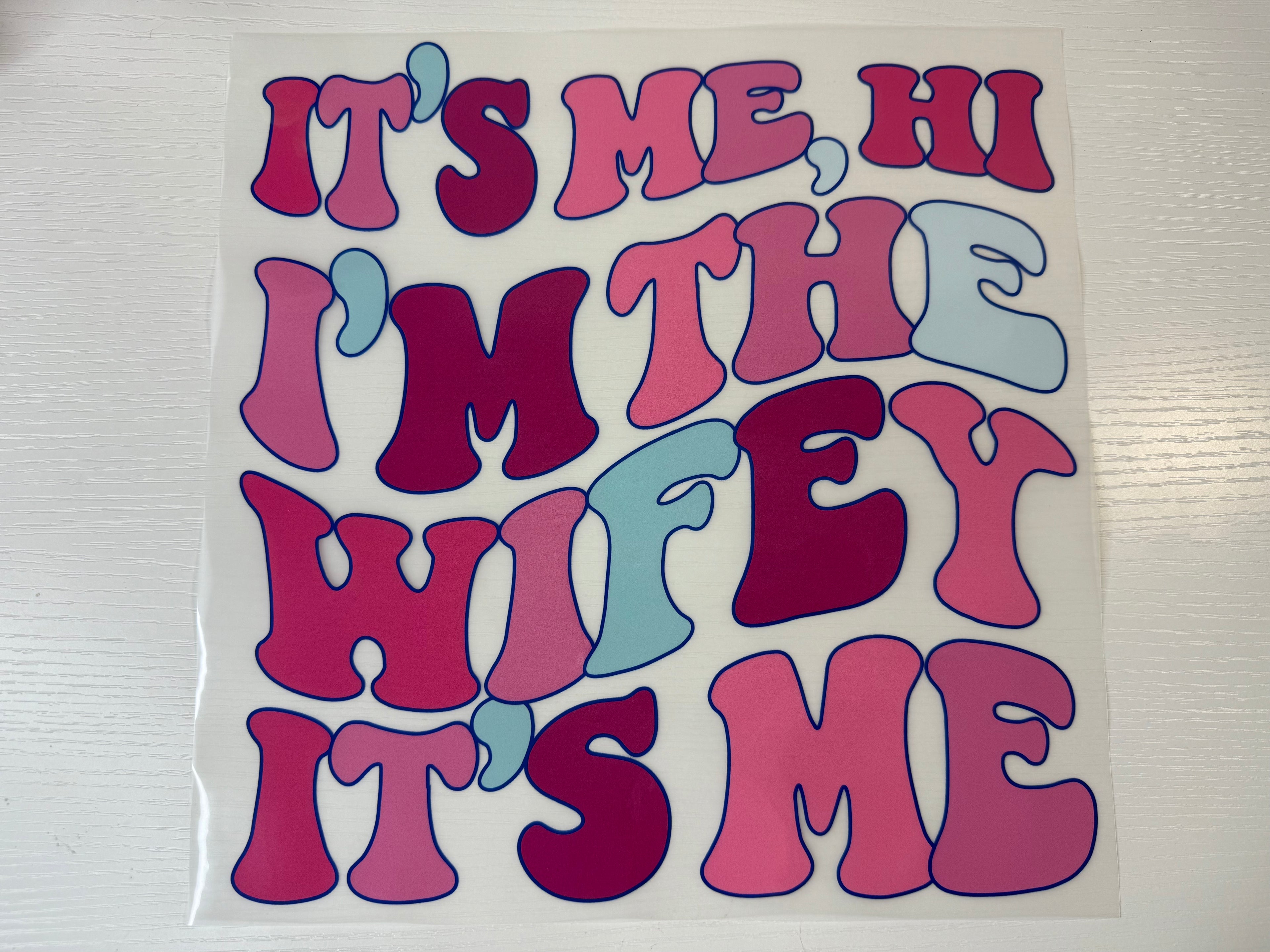 Hi i’m the wifey transfer