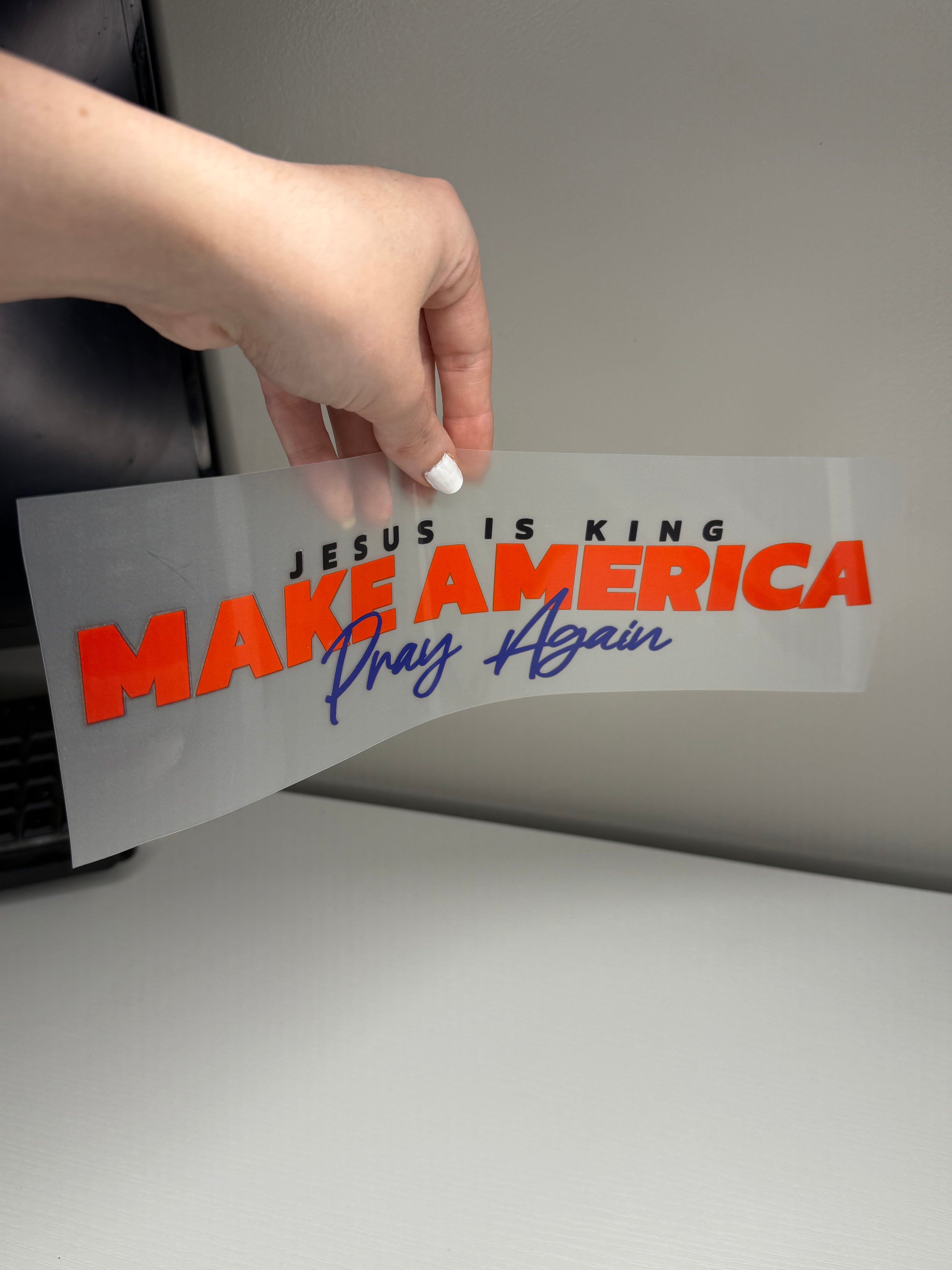 Make america pray again transfer