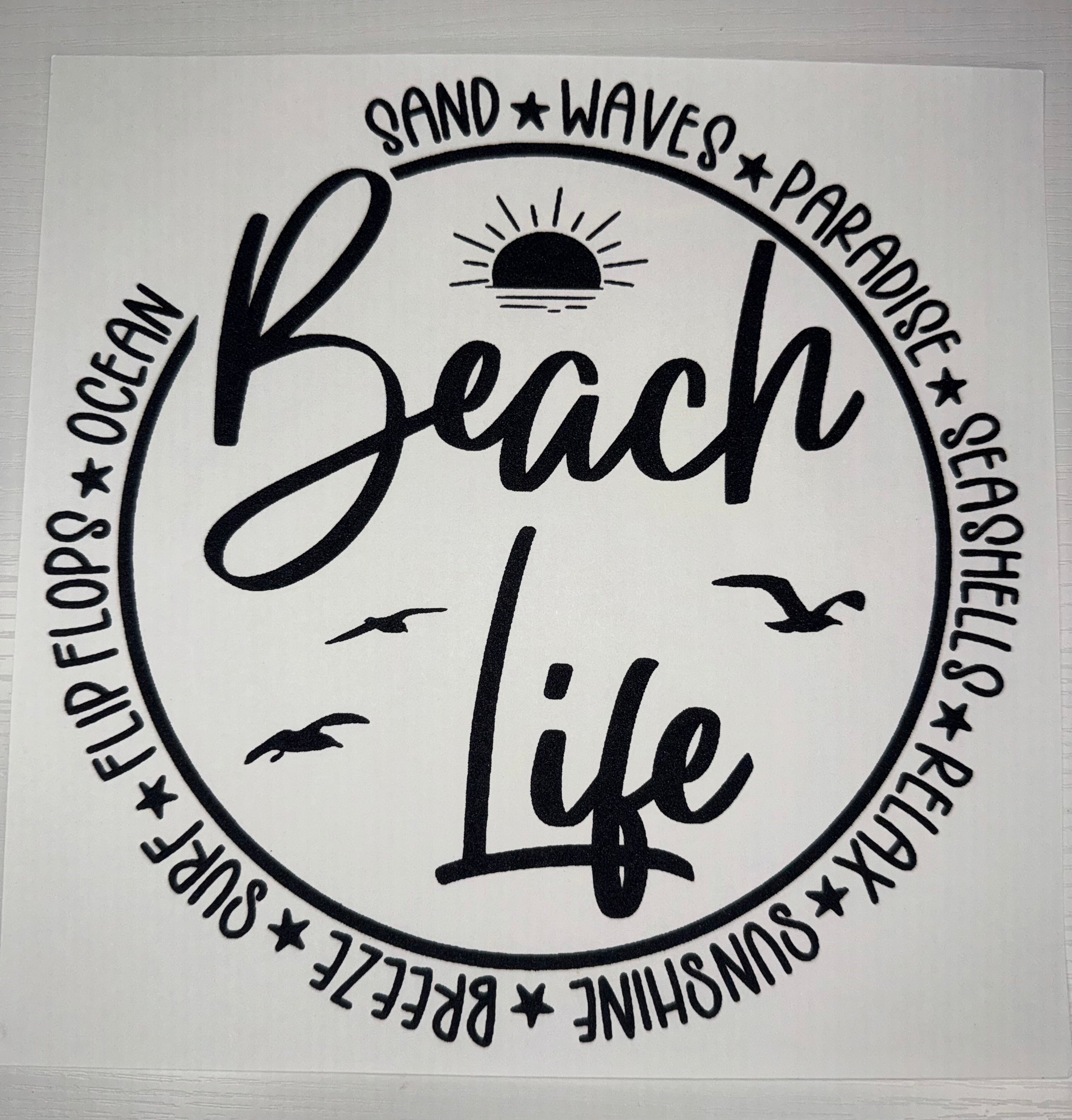 Beach Life Screen Print