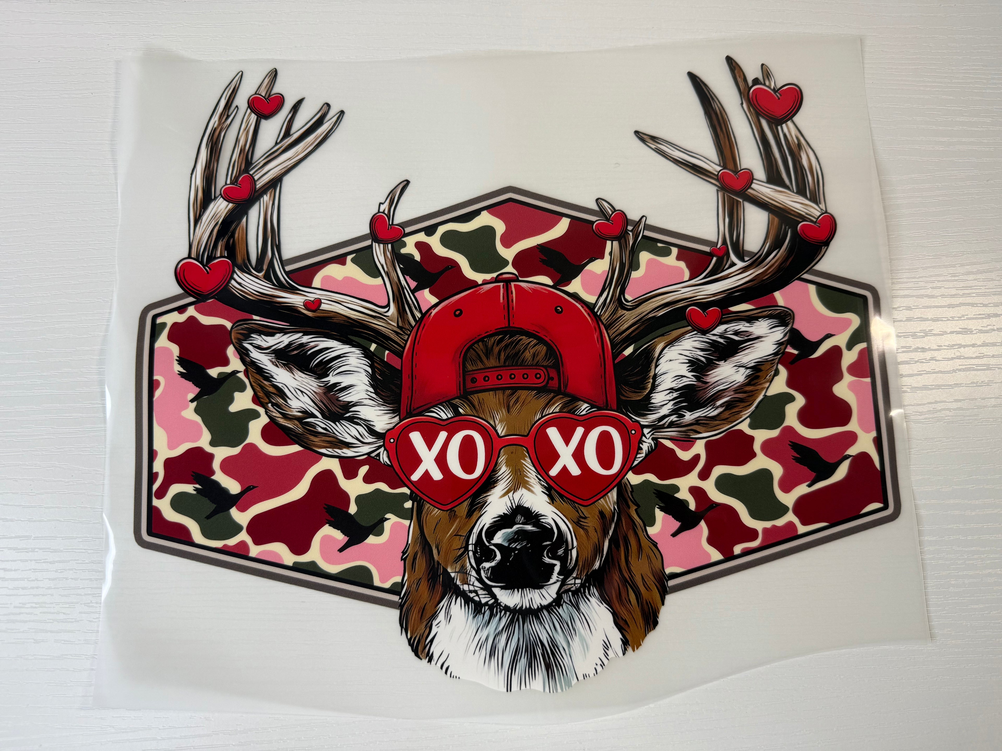 XOXO deer transfer