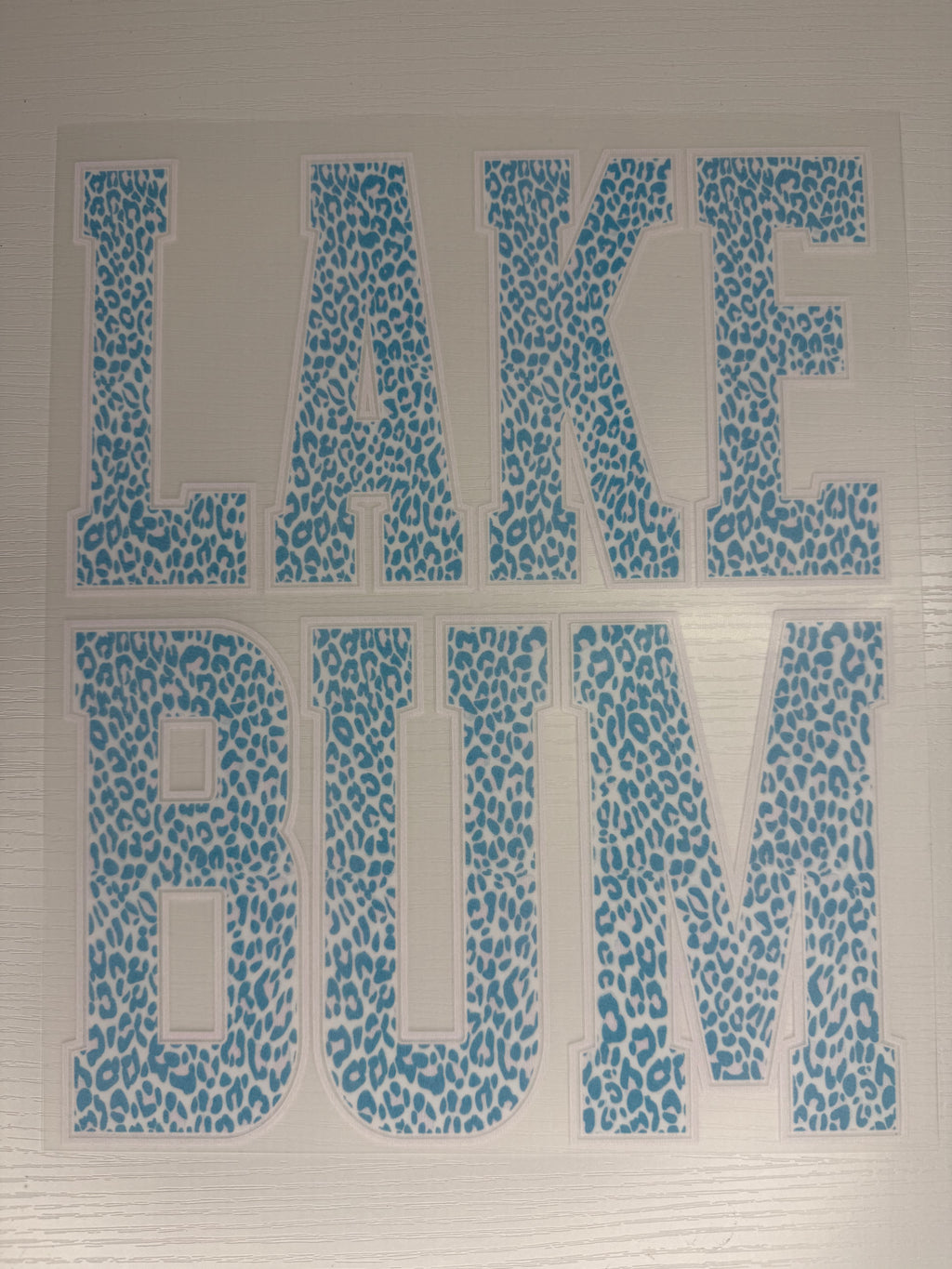 Cheetah lake bum transfer