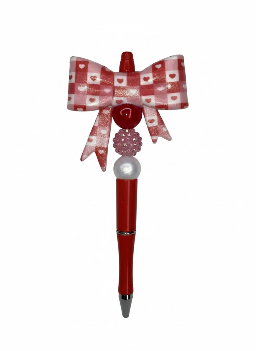 Valentine Bow Pen