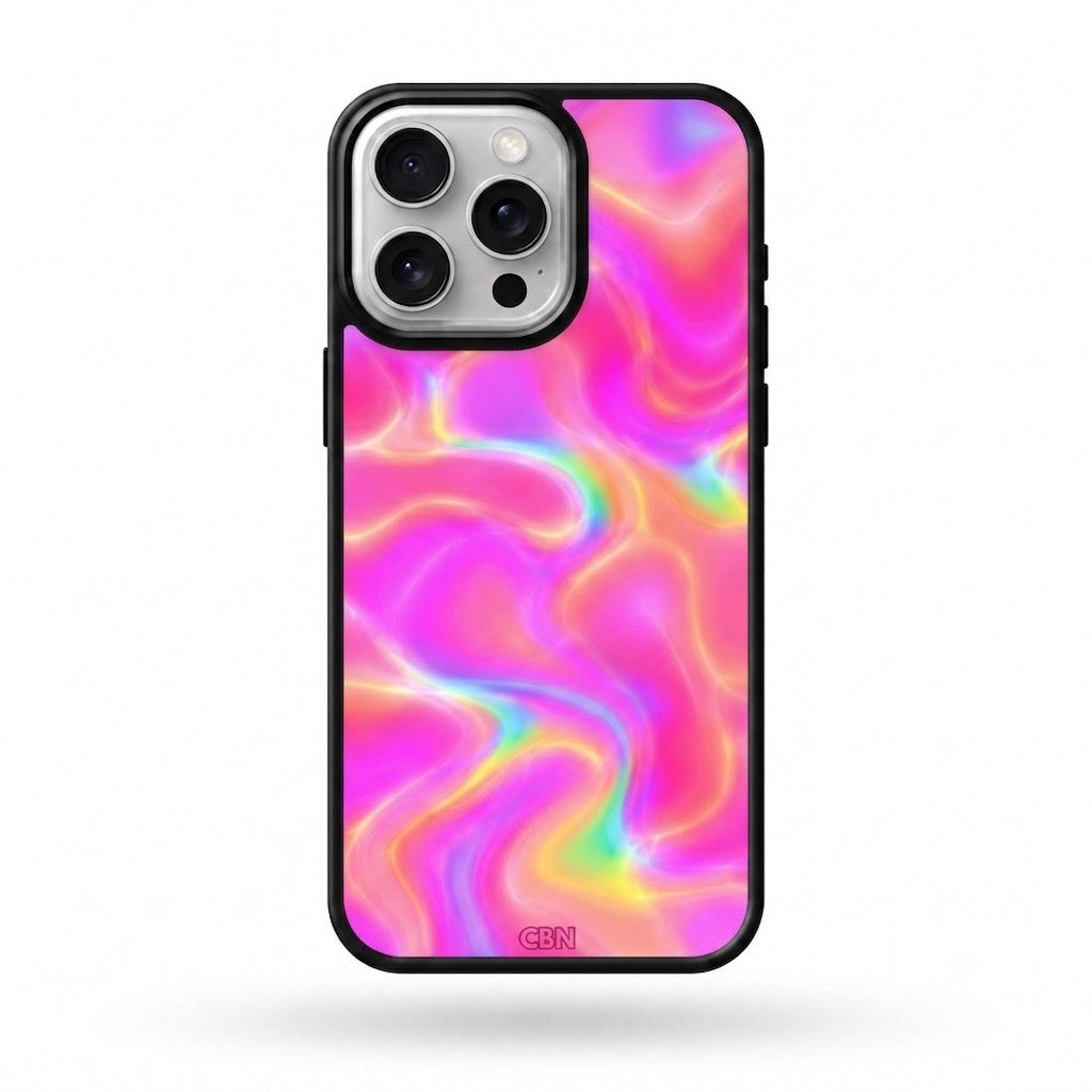 Pink Heat Wave Phone Case