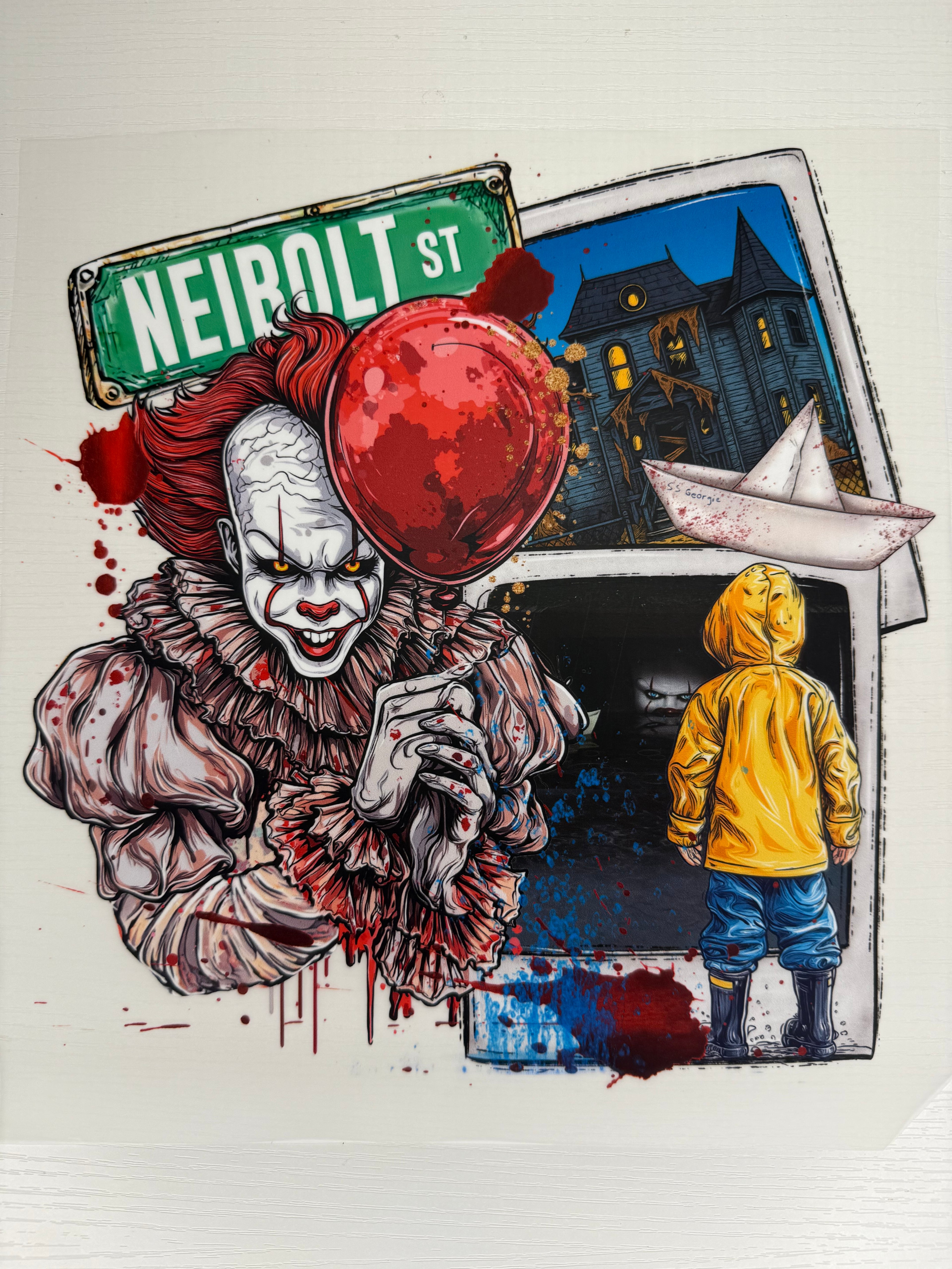 Halloween ballon transfer