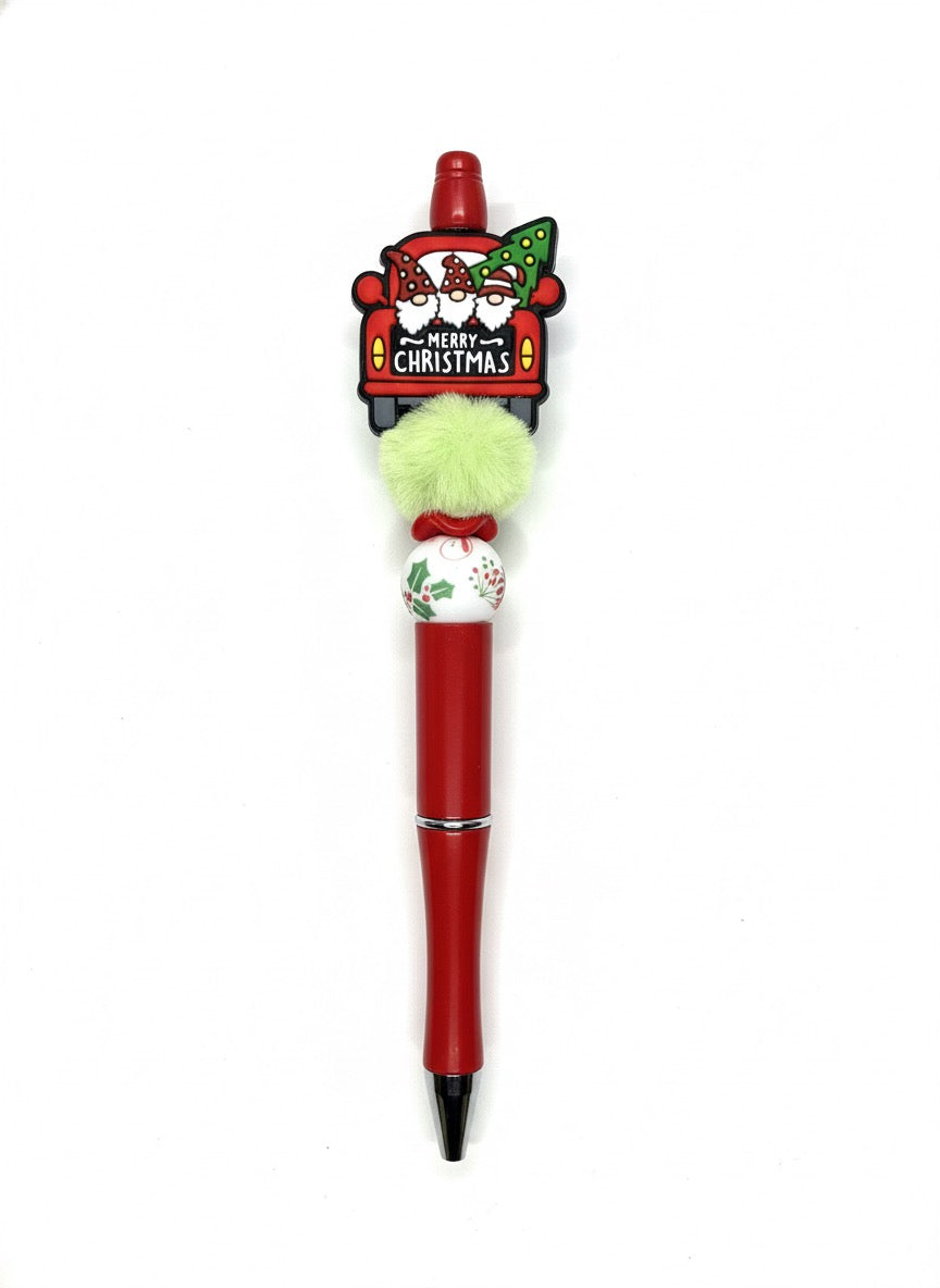 Merry Christmas Truck Pen