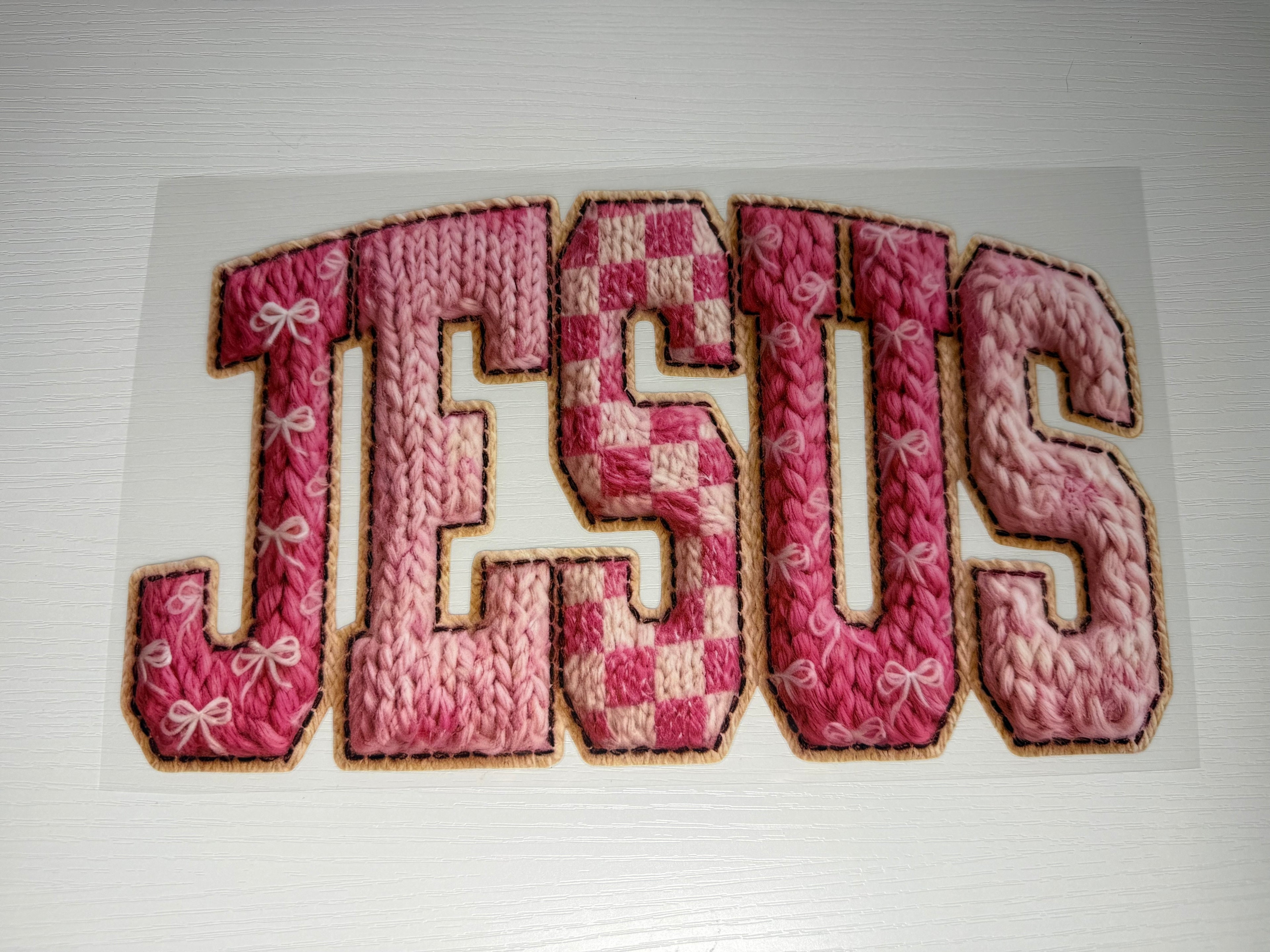 Pink Jesus Yarn Transfer