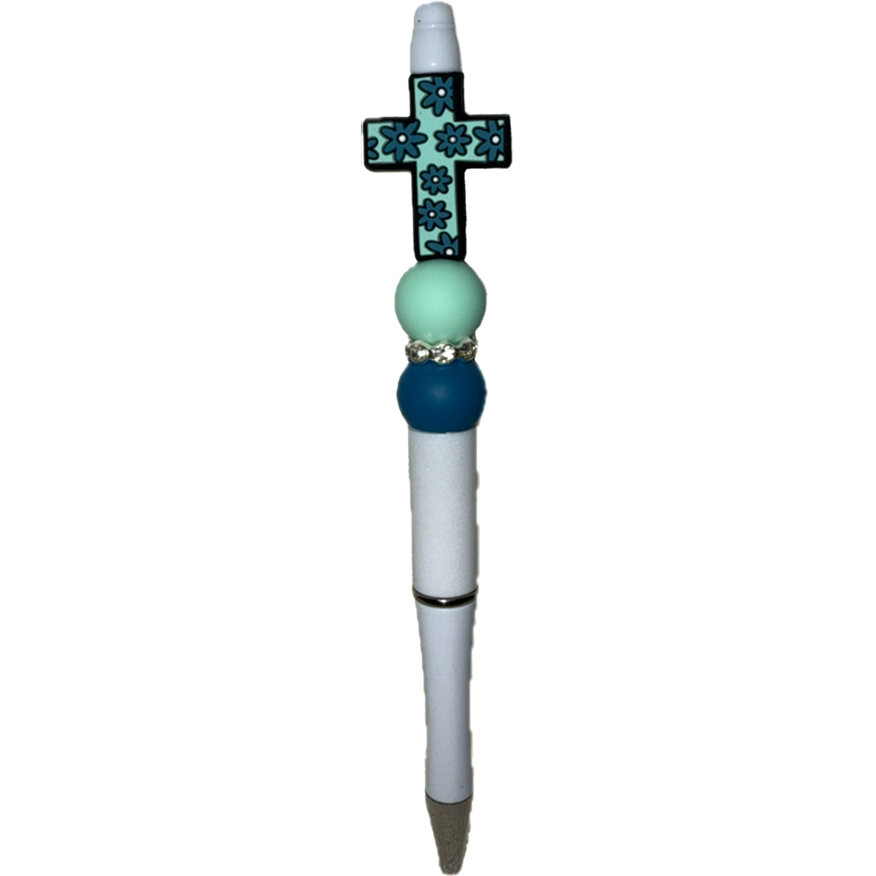 Blue Flower Cross Pen