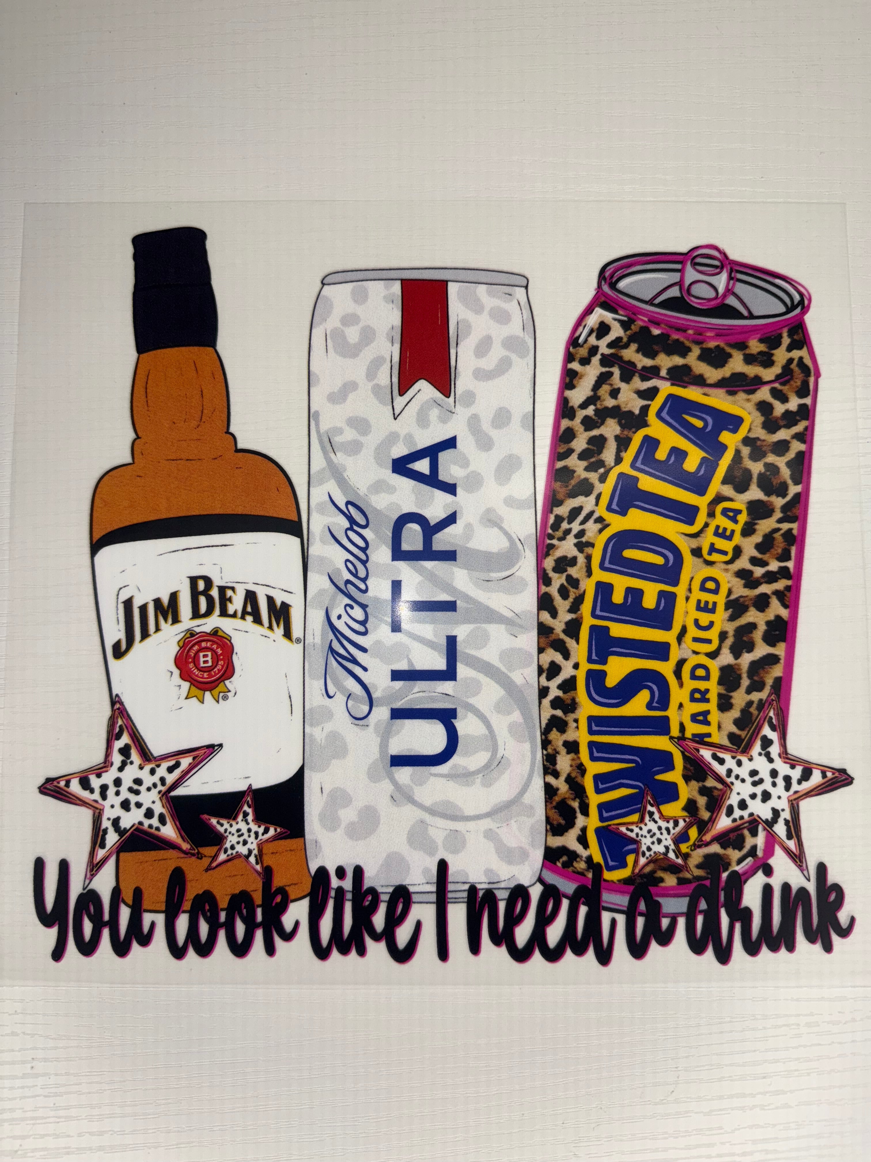 Need a drink transfer
