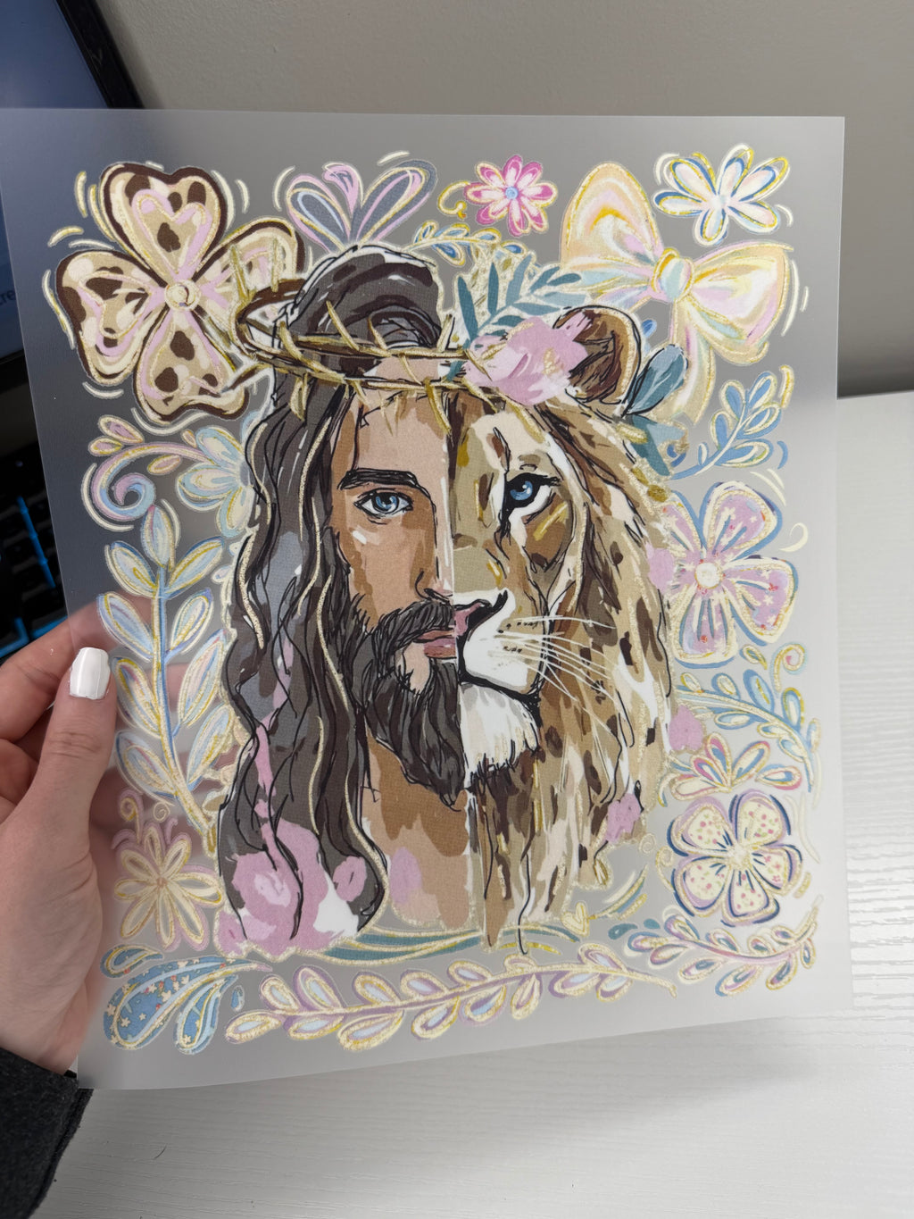 Jesus lion transfer