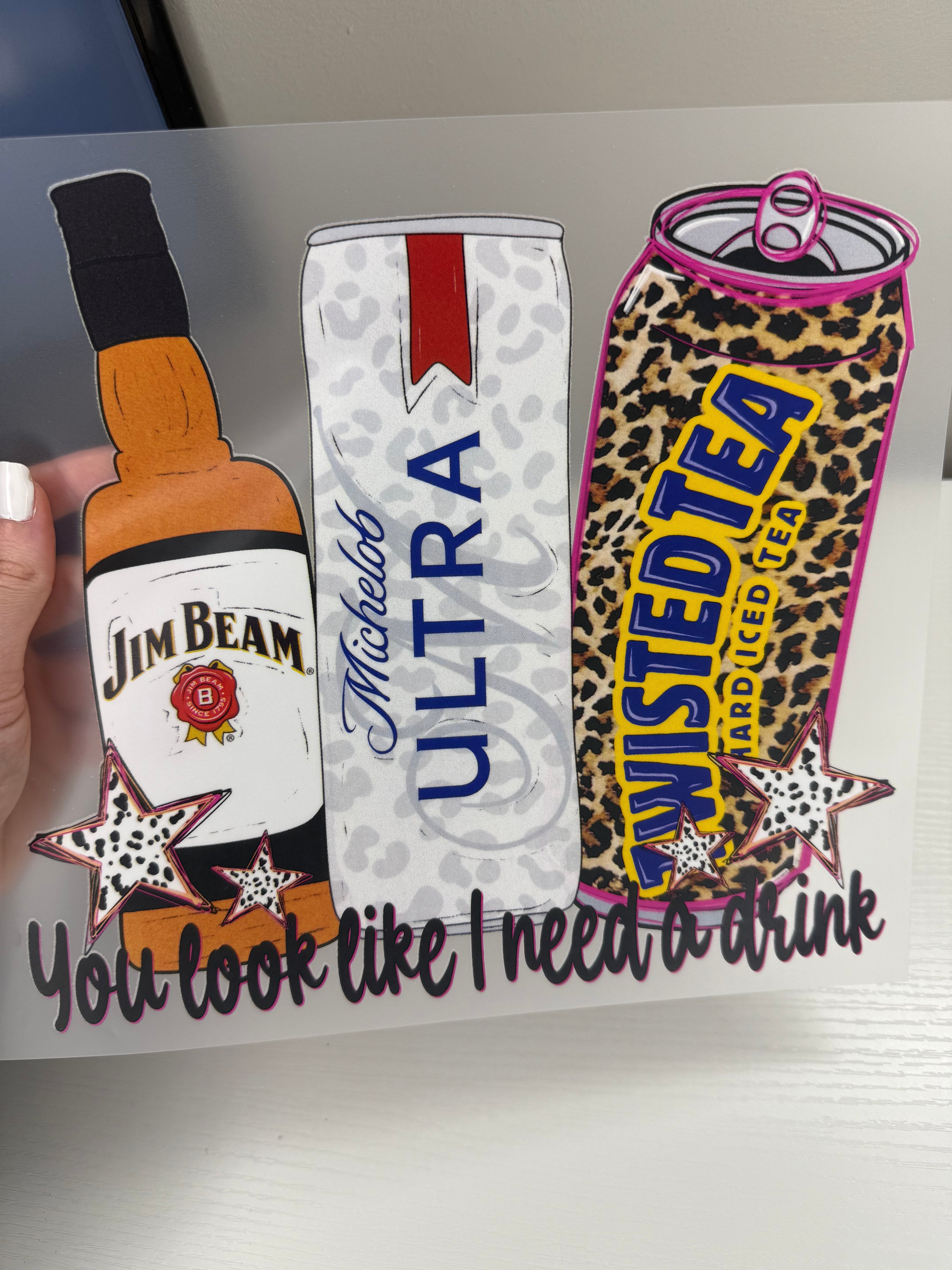 Need a drink transfer