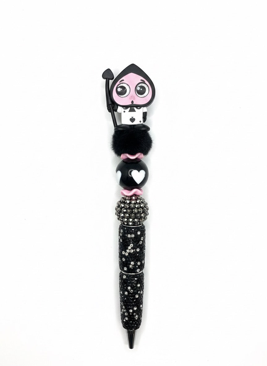 Black Card Ace Of Spades Doorable Pen