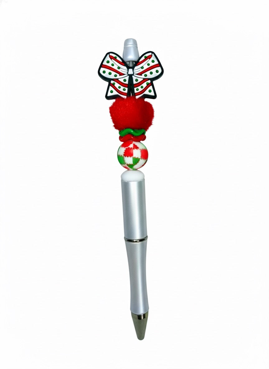 Christmas Bow Pen