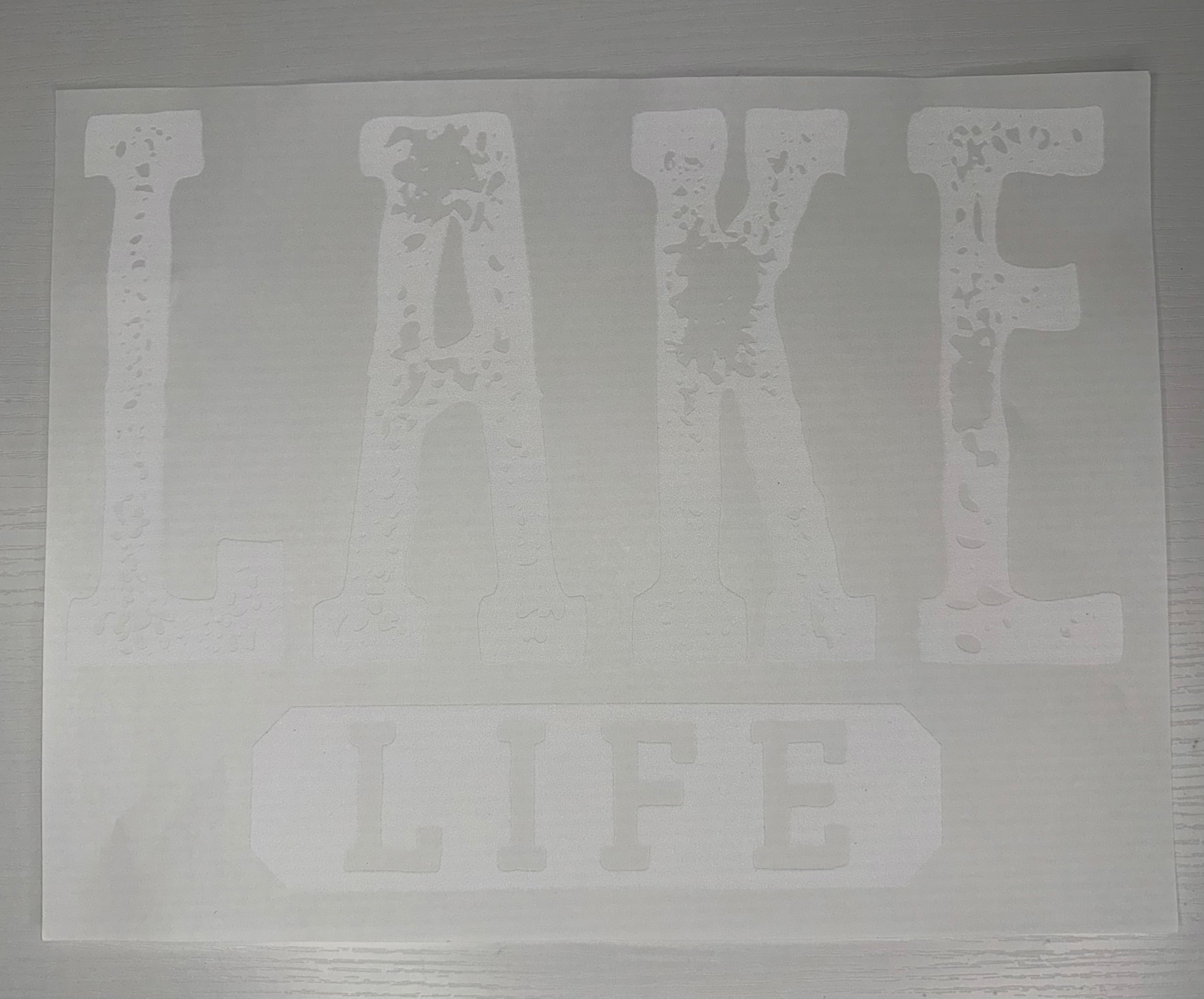 Lake Life Screen Print