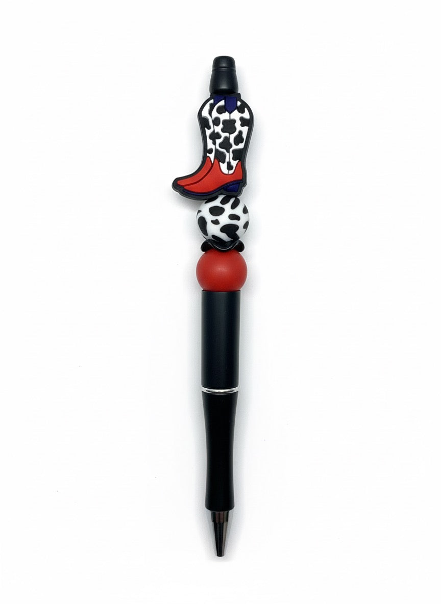 Red Cow Boot Focal Pen