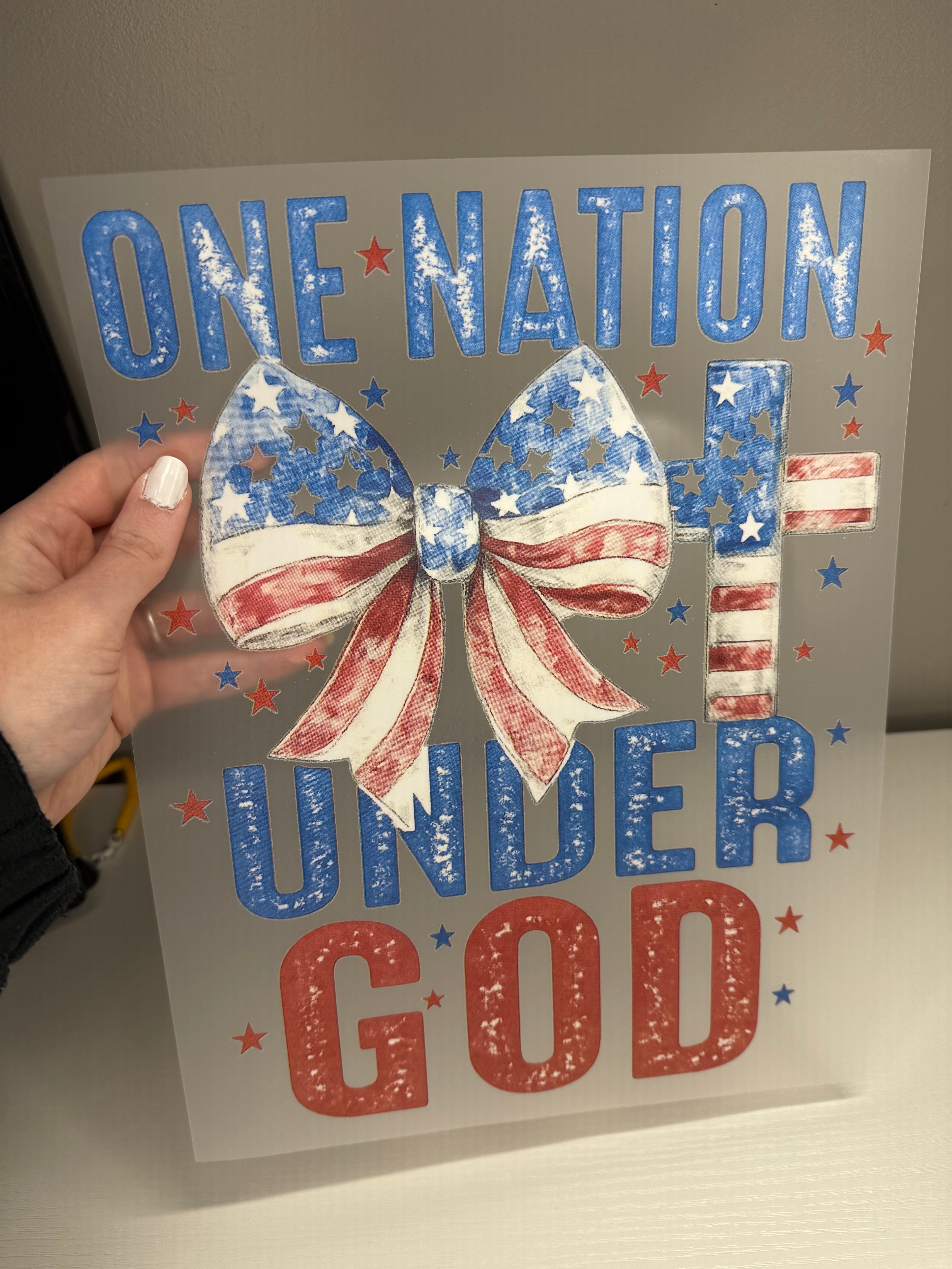 One nation under god transfer