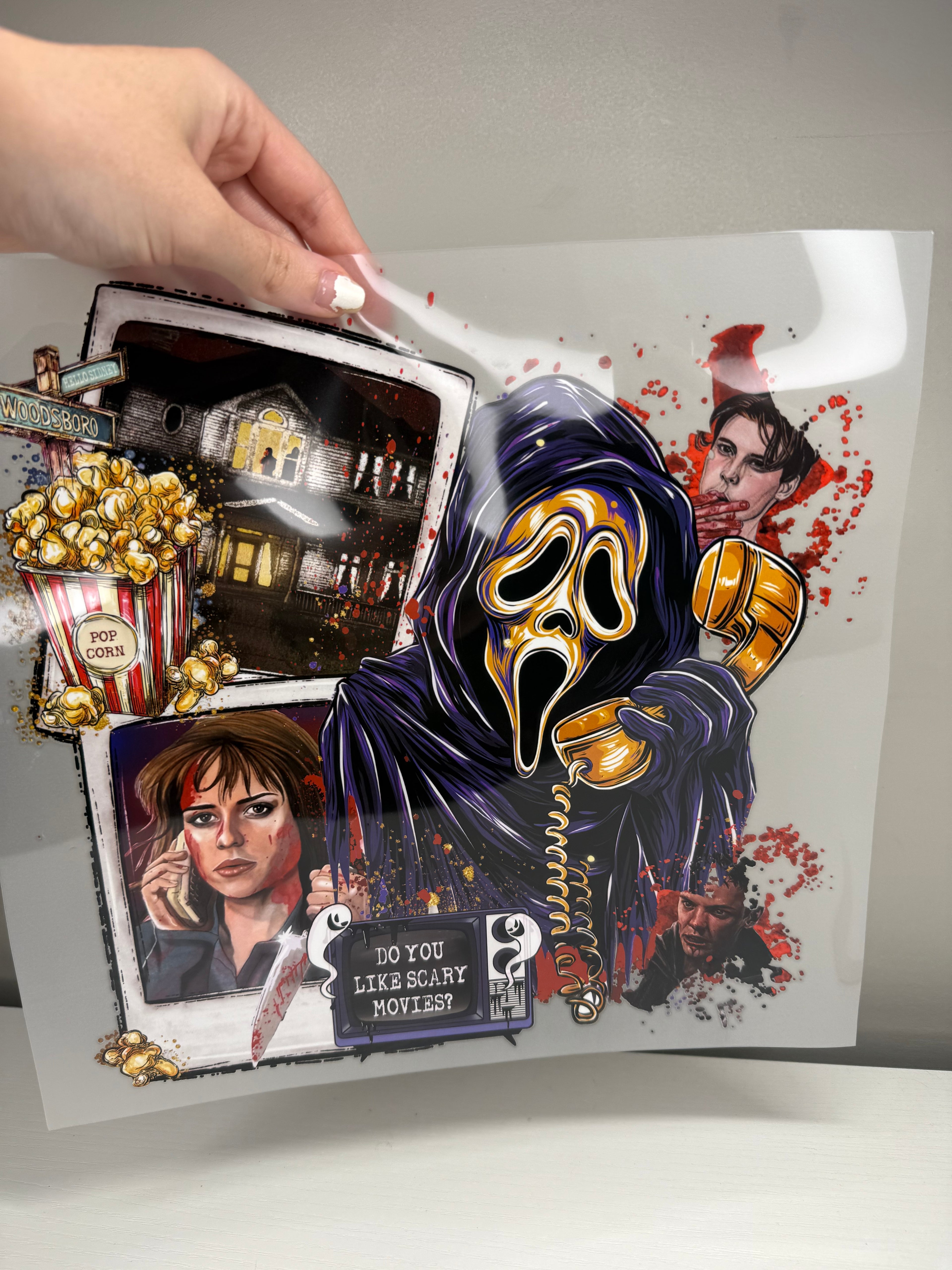 Scary Halloween transfer