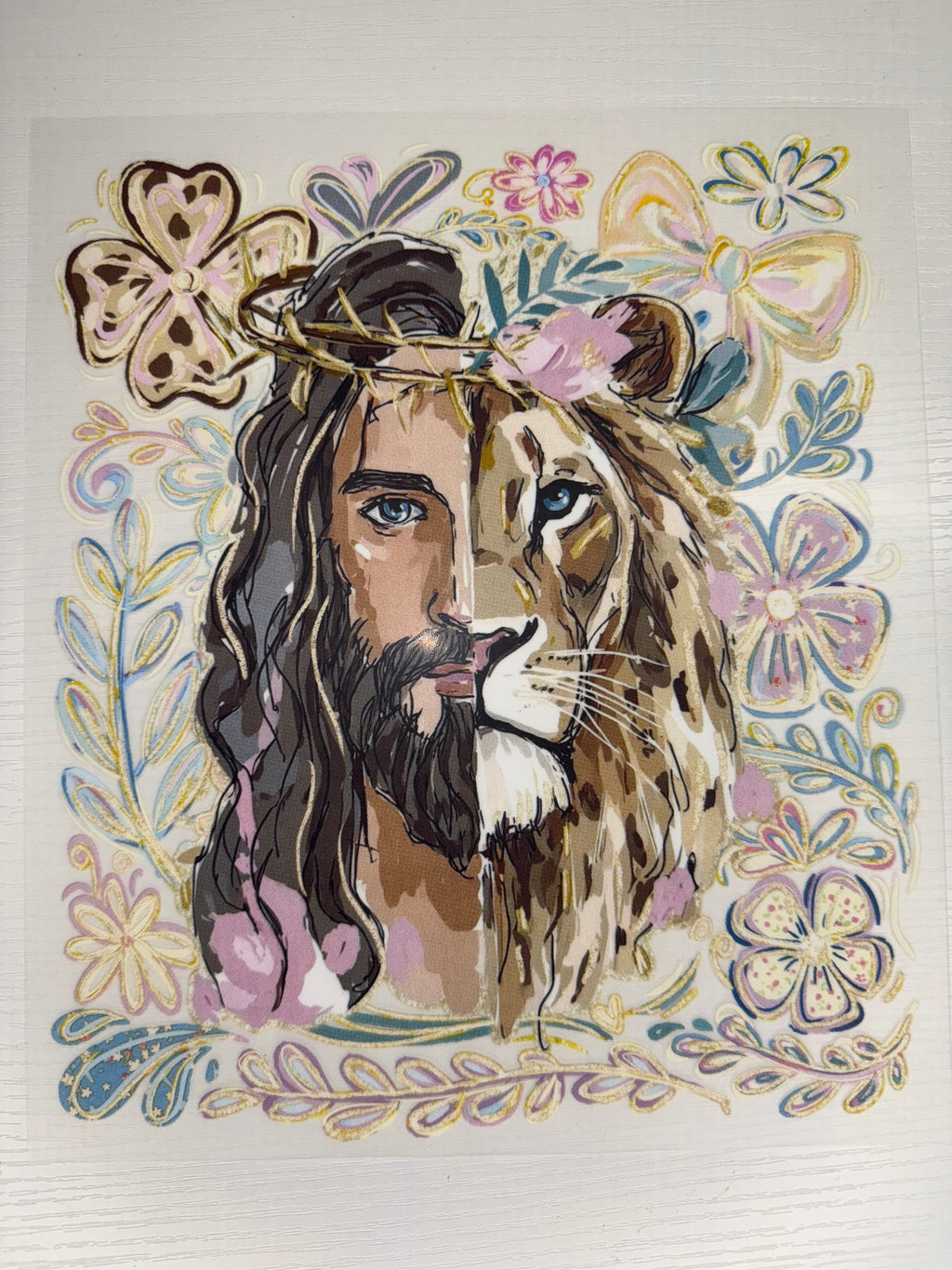 Jesus lion transfer