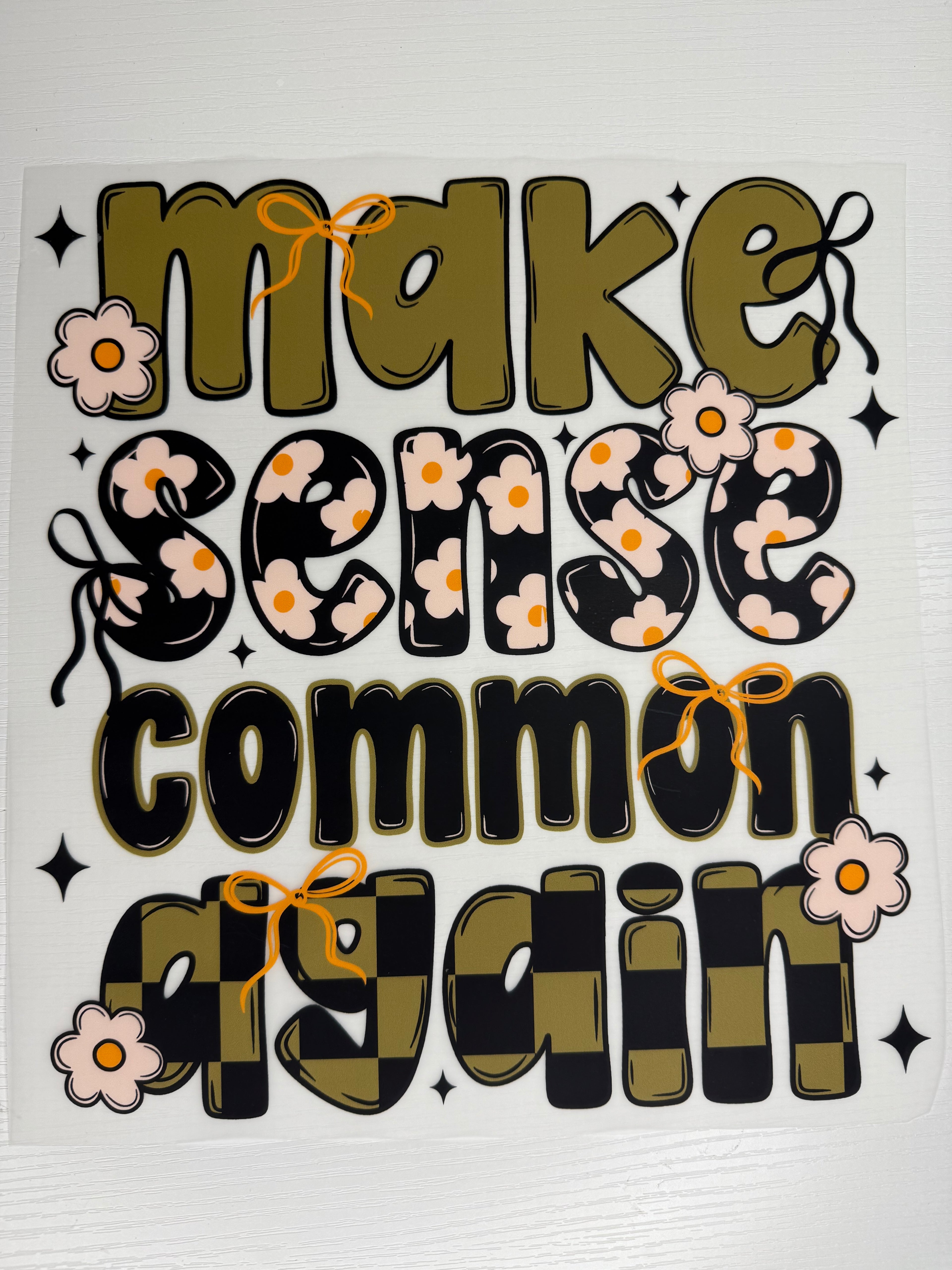 Make sense common again transfer