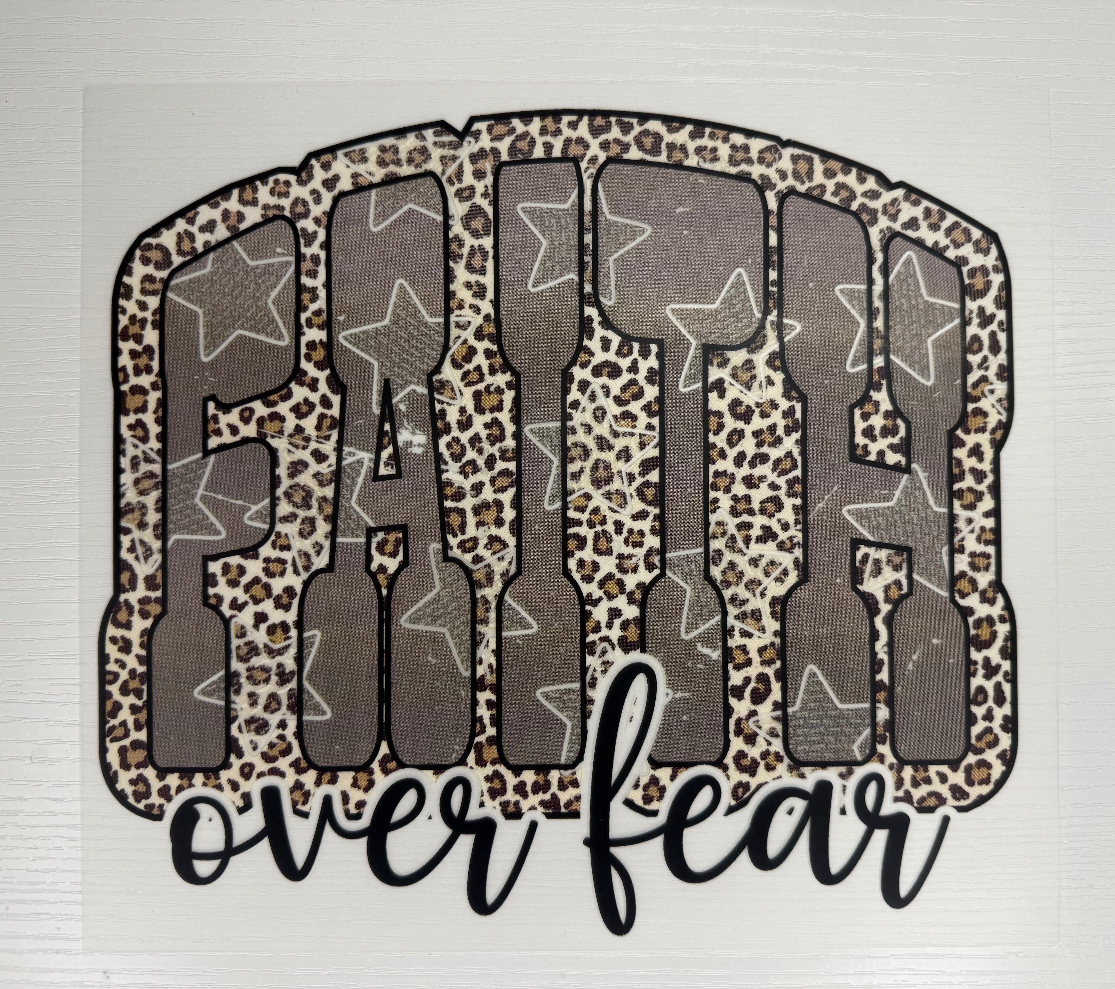 Faith over fear transfer