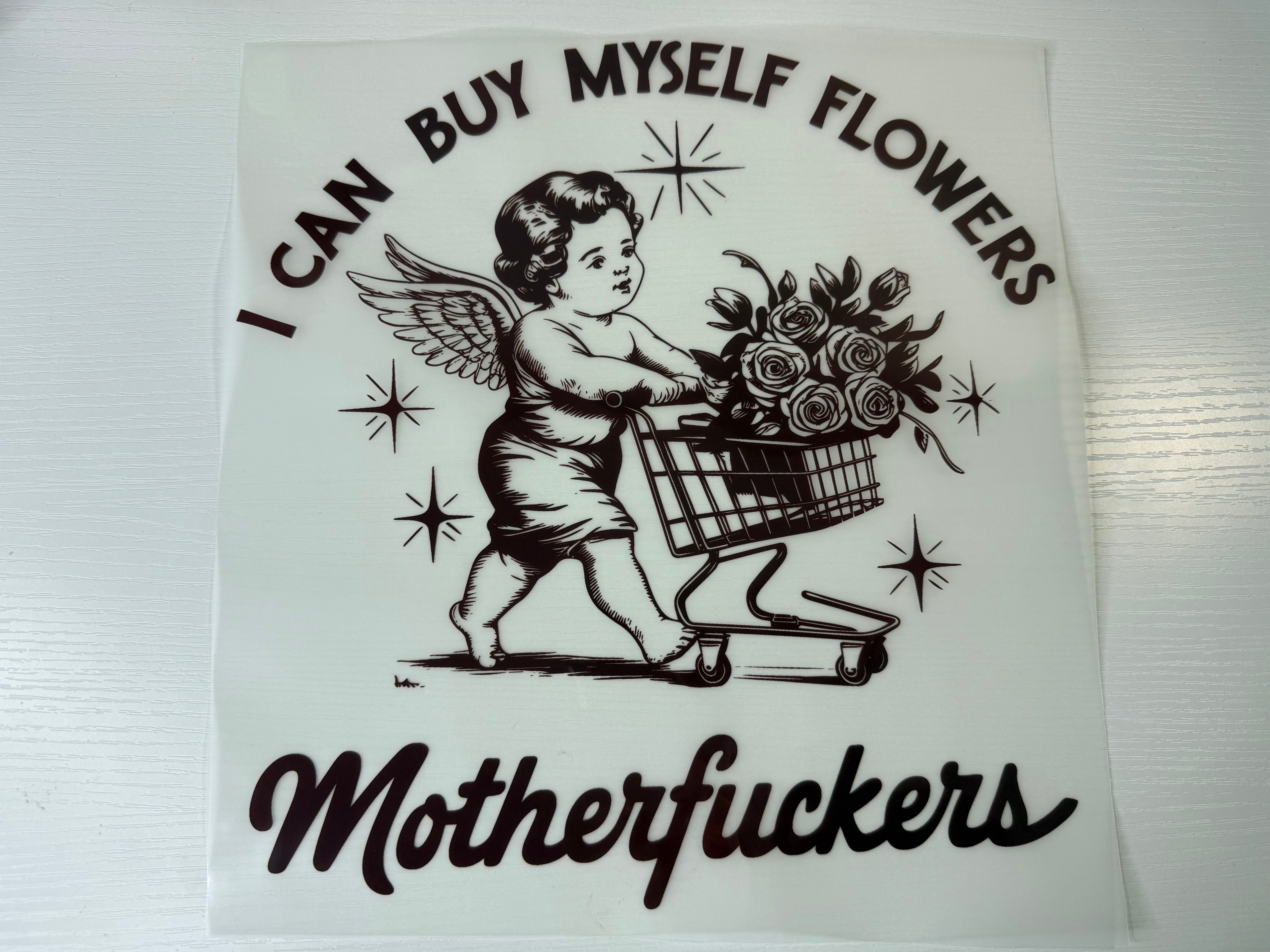 I can buy myself flowers transfer