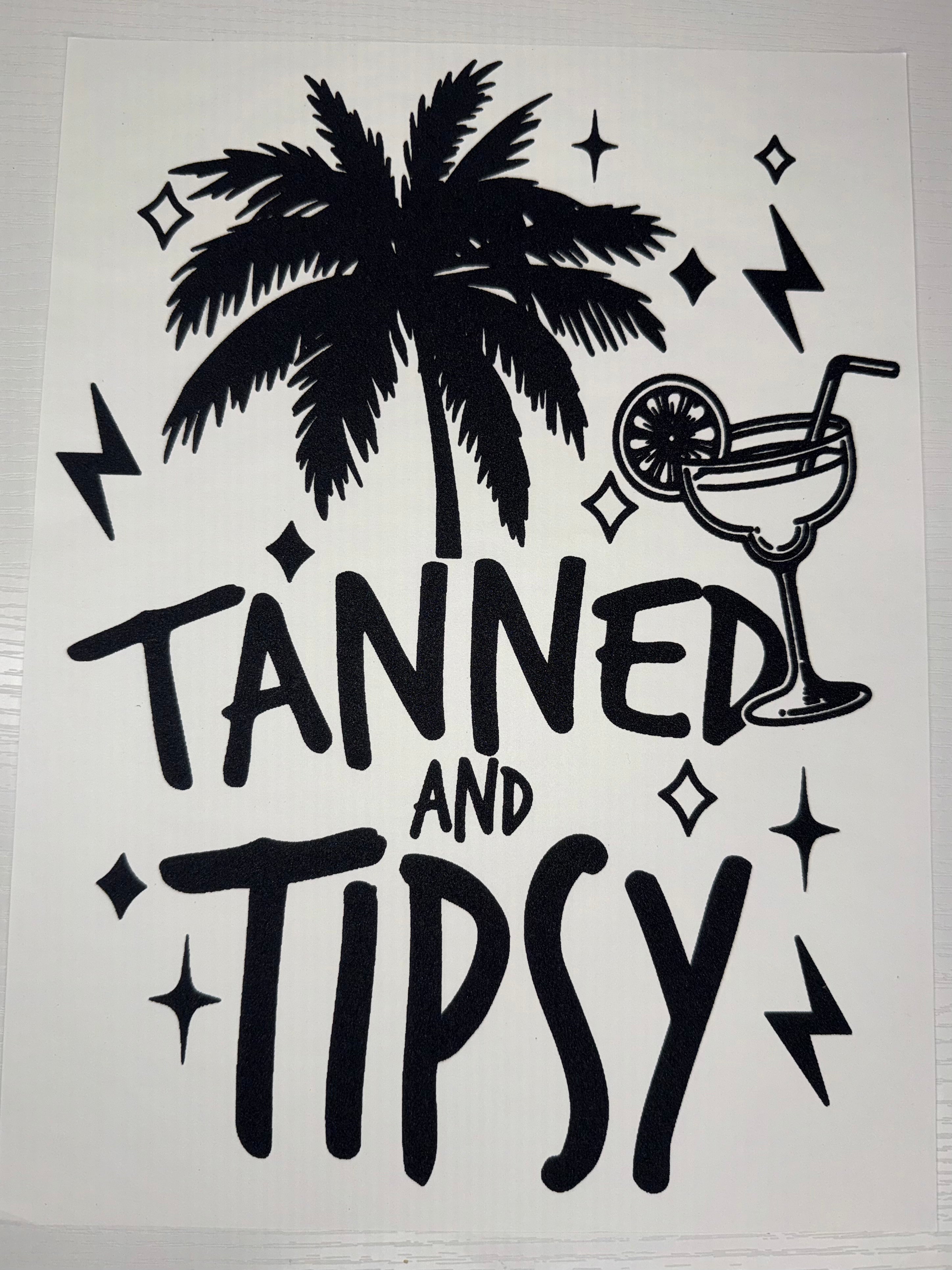 Tanned And Tipsy Transfer