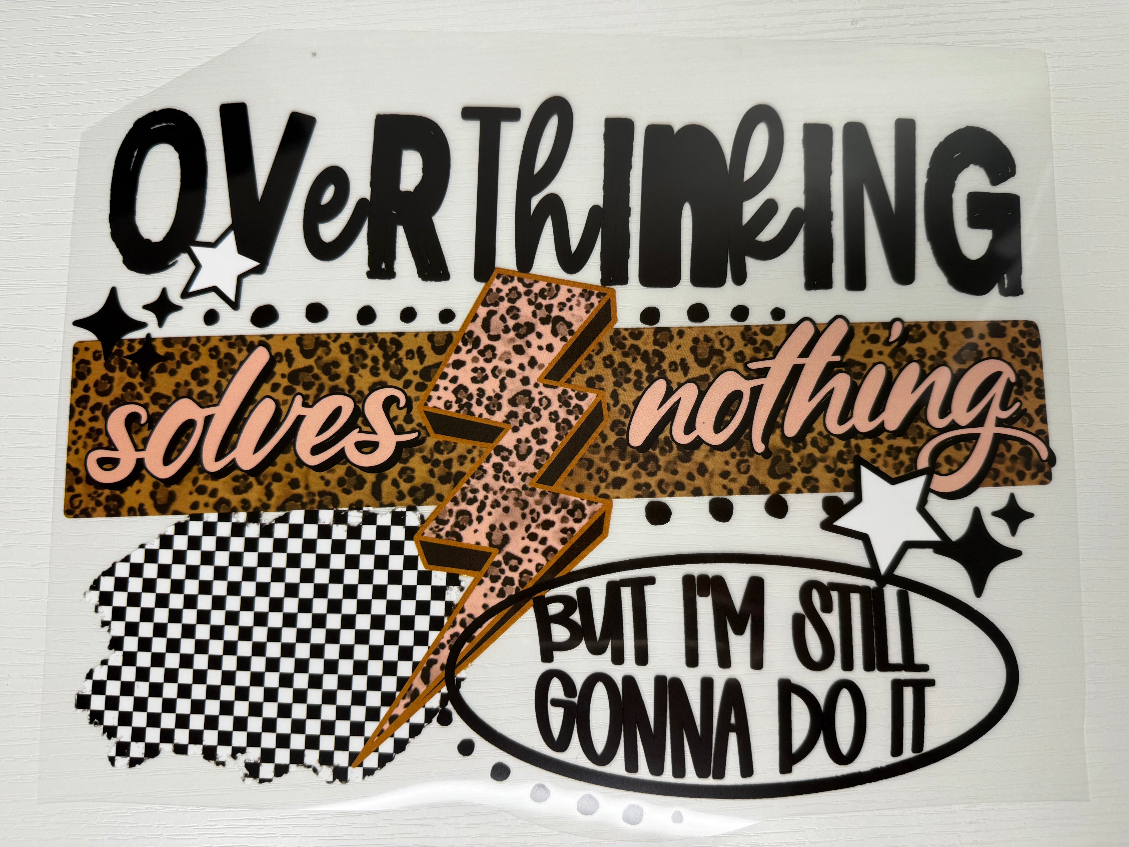 Overthinking Does Nothing Transfer