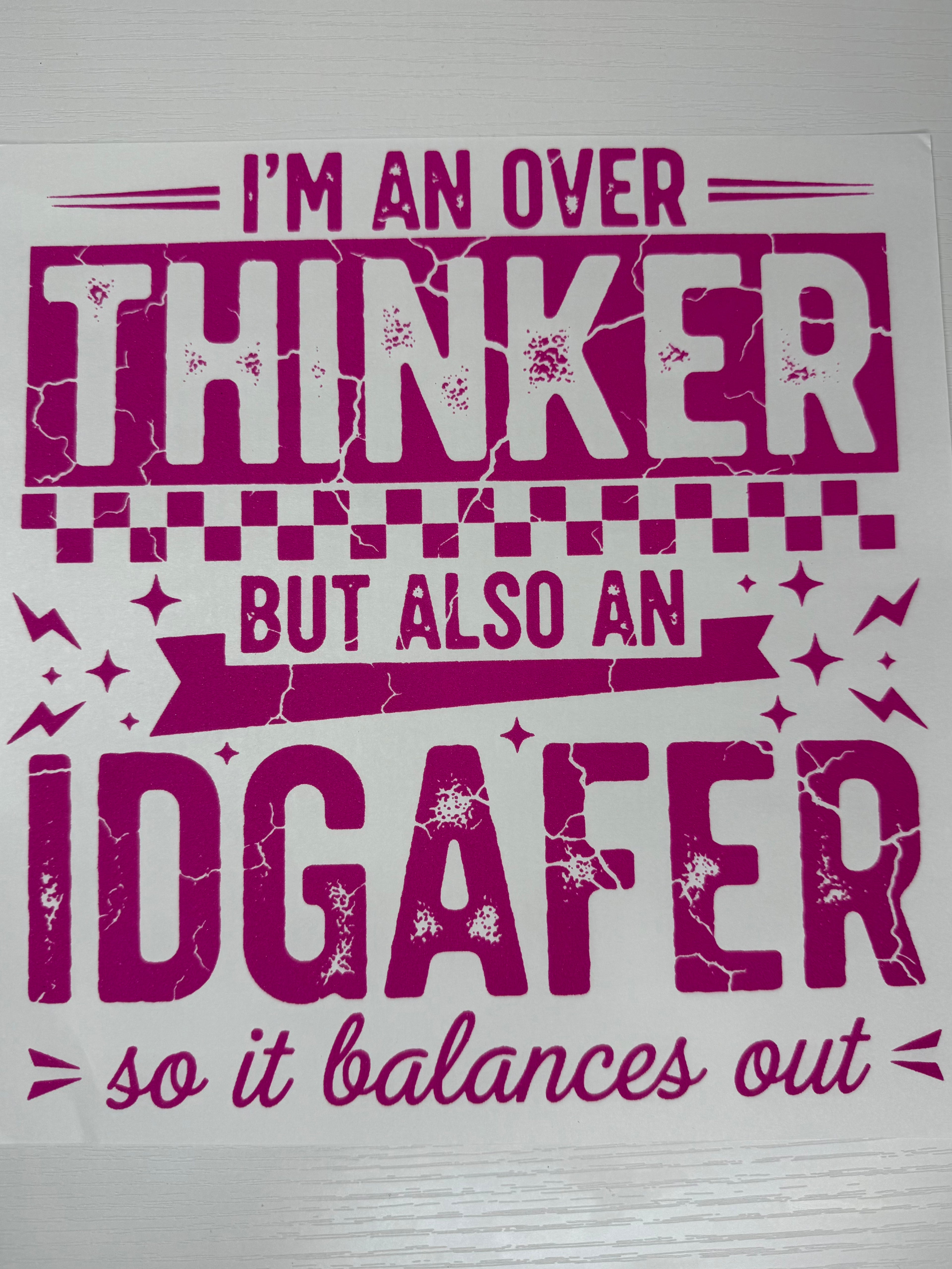 I’m An OverThinker Transfer