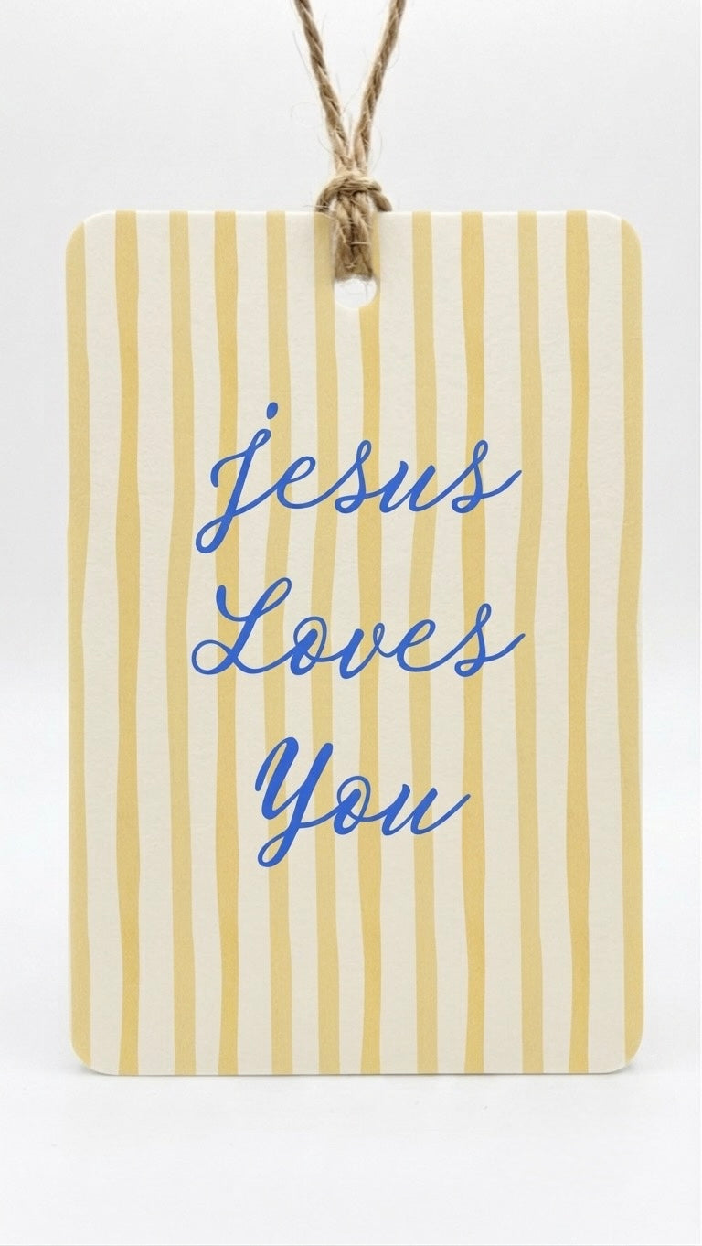 Jesus loves you freshie