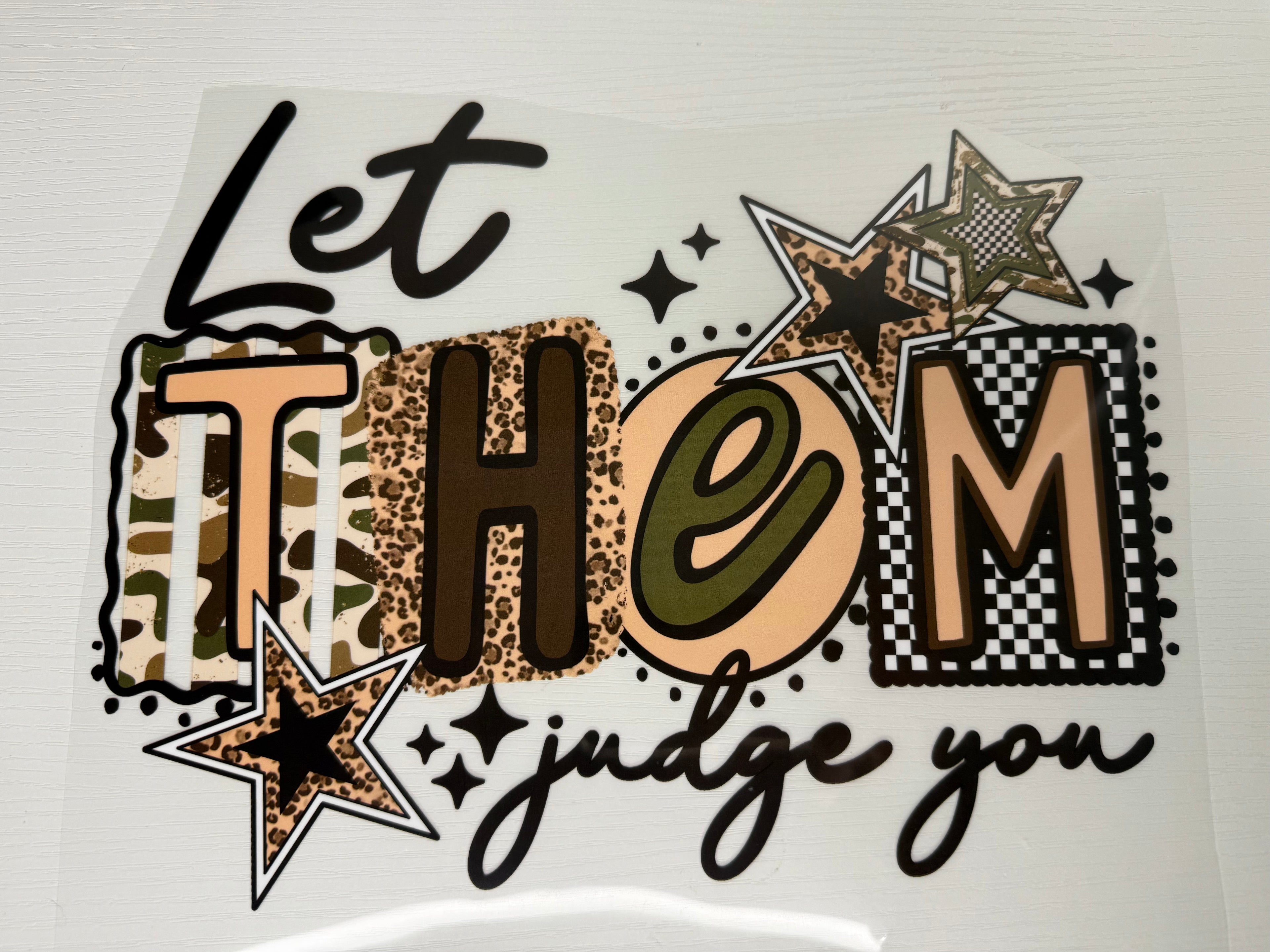 Let Them Judge You Transfer