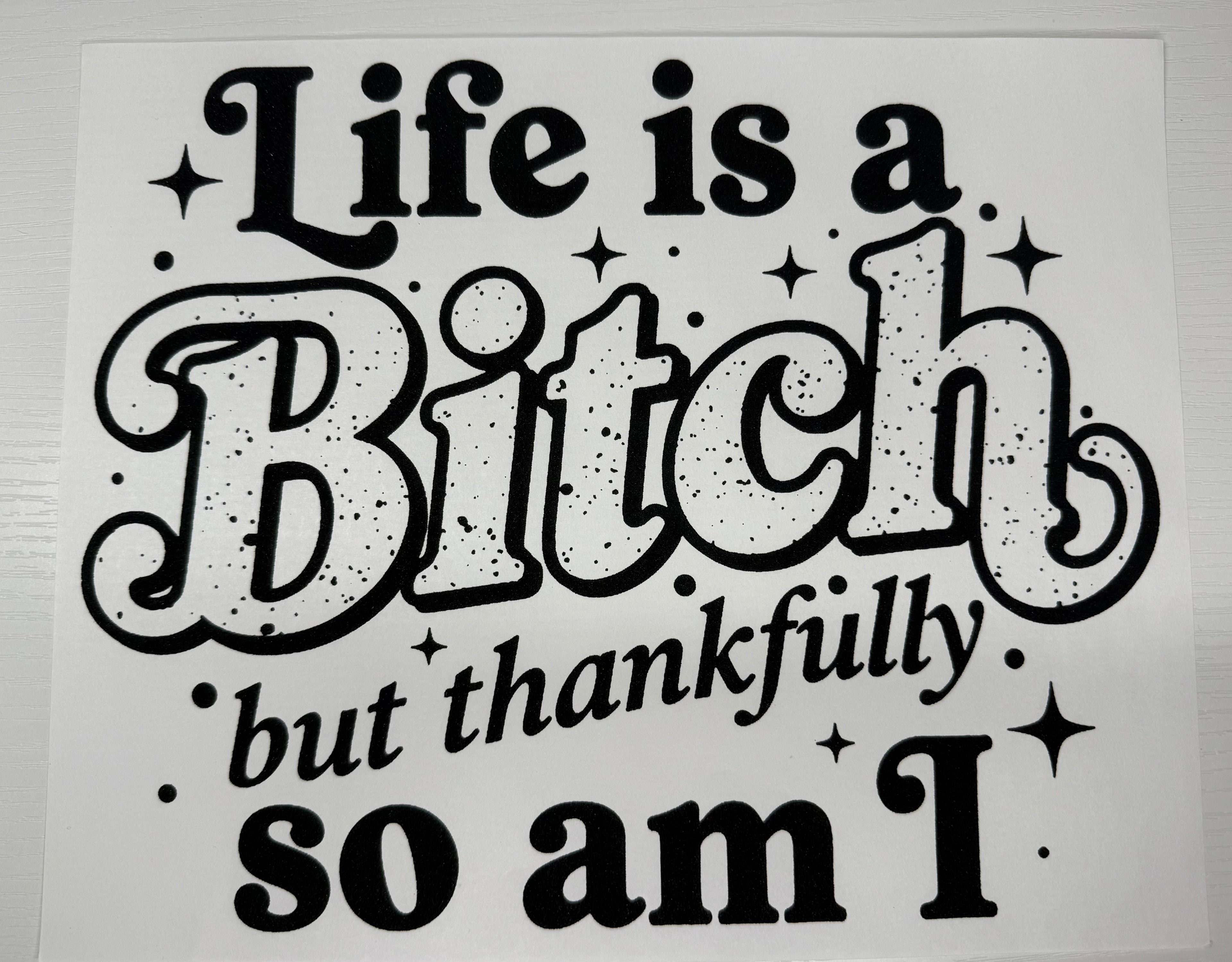 Life Is A B Transfer